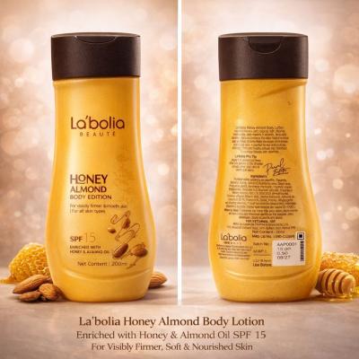 LABOLIA HONEY AND ALMOND BODY LOTION